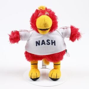 MiLB Nashville Sounds Baseball Booster Rooster 10” Plush by Mascot Factory EUC